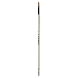 Silver Brush Black Pearl Synthetic Brush - Series 6401, Flat, Size 1, Long Handle