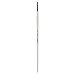 Silver Brush Black Pearl Synthetic Brush - Series 6402, Bright, Size 0, Long Handle