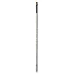 Silver Brush Black Pearl Synthetic Brush - Series 6402, Bright, Size 2, Long Handle
