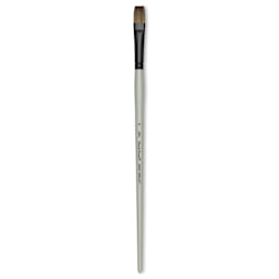 Silver Brush Black Pearl Synthetic Brush - Series 6402, Bright, Size 8, Long Handle