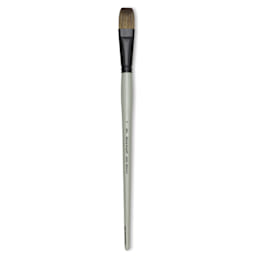 Silver Brush Black Pearl Synthetic Brush - Series 6402, Bright, Size 12, Long Handle