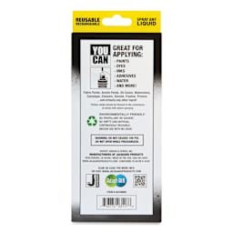 Back of box for Jacquard YouCan Refillable Air Powered Spray Can