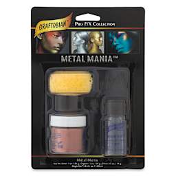 Cosmetic Powdered Metal Kits - Front of blister package of Copper Kit
