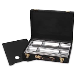 Blick by Jullian Paint Boxes - Single box open showing compartments and palette
