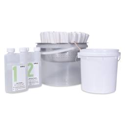 Golden Crash Paint Solids Waste Water Cleaning System - contents in kit