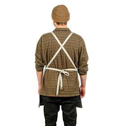 Back view of the Blick Utility Apron on a person