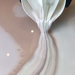 Colorberry Resin Ribbon Pouring Cups (shown in use pouring a ribbon of color)