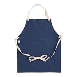 Blick Artisan Apron - Midnight Blue back