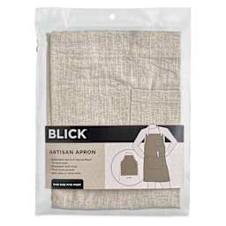 Blick Artisan Apron - Oatmeal front of package
