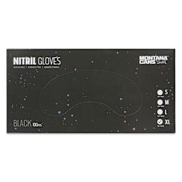 Montana Nitrile Gloves - X-Large, Pkg of 100 Pairs, front of the packaging