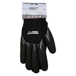 Montana Winter Gloves - Large, front of the packaging showing left glove attached