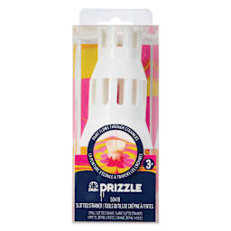 FolkArt Drizzle Slotted Strainer Tools - Set of 3, front of the packaging