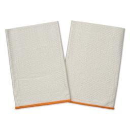 Superio Microfiber Cloths - Light Gray, 14" x 16", Pkg of 2