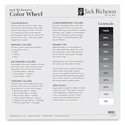 Richeson Color Wheels - Back side of Extra Large Color Wheel