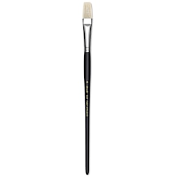 Utrecht Natural Chungking Pure Bristle Brush - Flat, Size 10, Long Handle