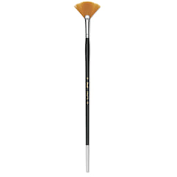 Utrecht Synthetic Sablette Brush - Long Handle, Fan, Size 6
