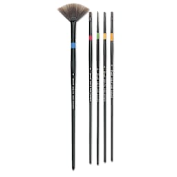 Utrecht Manglon Synthetic Brushes - Assorted Brushes 