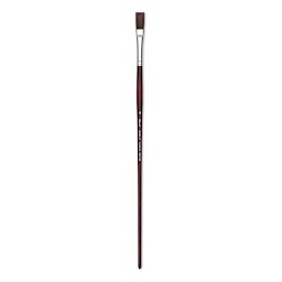 Utrecht Tuscan Synthetic Flat - Size 4, Long Handle