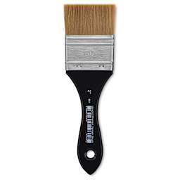 Utrecht Synthetic Varnish Brush - 2" brush shown upright