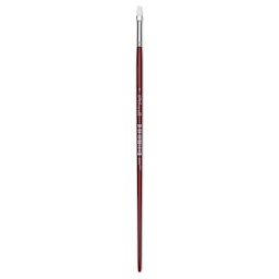 Utrecht Series 232 Synthetic White Nylon Sable Brush - Bright, Size 6