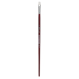 Utrecht Series 232 Synthetic White Nylon Sable Brush - Bright, Size 8