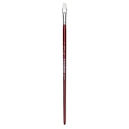 Utrecht Series 232 Synthetic White Nylon Sable Brush - Bright, Size 10