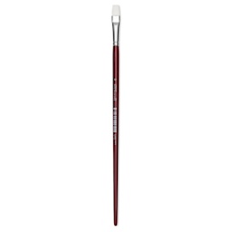 Utrecht Series 232 Synthetic White Nylon Sable Brush - Bright, Size 12