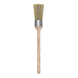 Escoda Natural Bristle Brushes - Round Square, Size 10, Long Handle