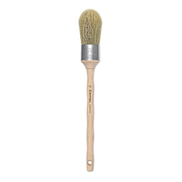 Escoda Natural Bristle Brushes - Round Domed, Size 10, Long Handle