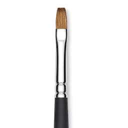 Blick Masterstroke Finest Red Sable Brush - Bright, Size 6, Long Handle close-up