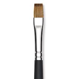 Blick Masterstroke Finest Red Sable Brush - Bright, Size 10, Long Handle close-up