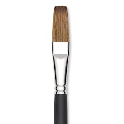 Blick Masterstroke Finest Red Sable Brush - Flat, Size 20, Long Handle close-up