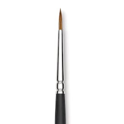 Blick Masterstroke Finest Red Sable Brush - Round, Size 4, Long Handle close-up