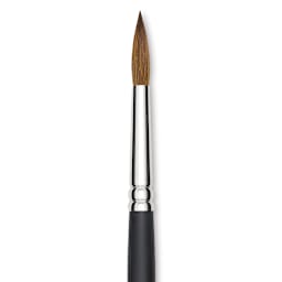 Blick Masterstroke Finest Red Sable Brush - Round, Size 20, Long Handle close-up