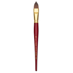 Blick Master Synthetic Kolinsky Brush - Short Handle, Filbert, Size 18