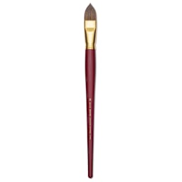 Blick Master Synthetic Kolinsky Brush - Long Handle, Filbert, Size 24