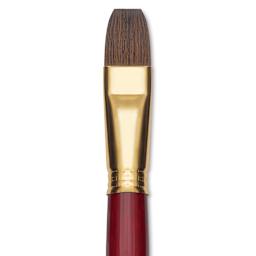 Blick Master Synthetic Kolinsky Brush - Long Handle, Bright, Size 20, close-up