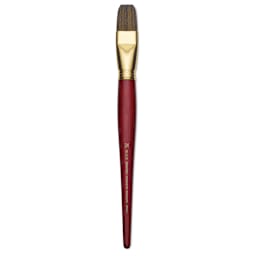 Blick Master Synthetic Kolinsky Brush - Short Handle, Bright, Size 24
