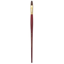 Blick Master Synthetic Kolinsky Brush - Long Handle, Flat, Size 14
