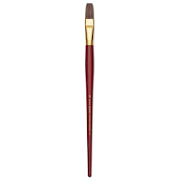 Blick Master Synthetic Kolinsky Brush - Long Handle, Flat, Size 18