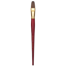 Blick Master Synthetic Kolinsky Brush - Long Handle, Flat, Size 22