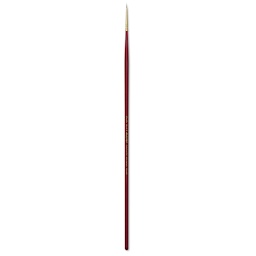 Blick Master Synthetic Kolinsky Brush - Long Handle, Round, Size 3/0