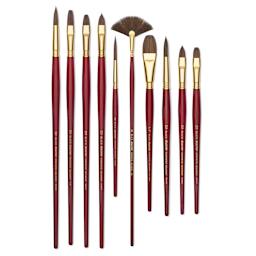Blick Master Synthetic Kolinsky Brushes, various sizes