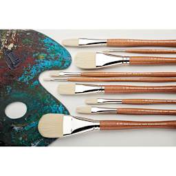 Winsor & Newton Artists' Oil Synthetic Hog Brushes