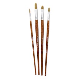 Escoda Futura Synthetic Bristle Brushes - Set of 4