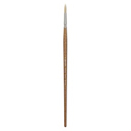 Escoda Futura Synthetic Bristle Brush - Series 5400, Round, Size 8, Long Handle