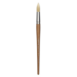 Escoda Futura Synthetic Bristle Brush - Series 5400, Round, Size 20, Long Handle