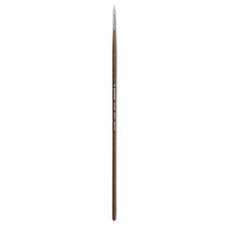 Escoda Futura Synthetic Bristle Brush - Series 5410, Short Filbert, Size 0, Long Handle