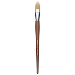 Escoda Futura Synthetic Bristle Brush - Series 5414, Filbert, Size 22, Long Handle