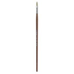 Escoda Futura Synthetic Bristle Brush - Series 5418, Long Filbert, Size 6, Long Handle